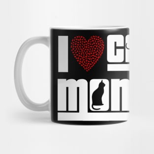 I love Cat Moms Mug